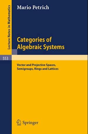 Categories of Algebraic Systems