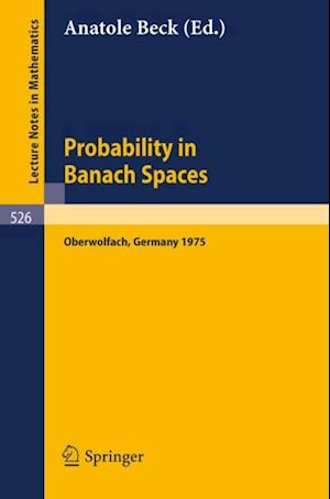 Probability in Banach Spaces