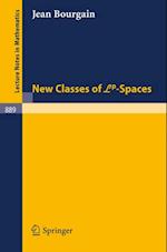 New Classes of Lp-Spaces