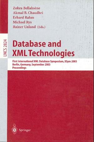 Database and XML Technologies