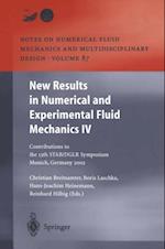 New Results in Numerical and Experimental Fluid Mechanics IV