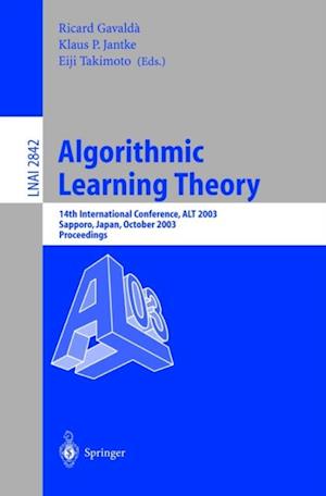 Algorithmic Learning Theory