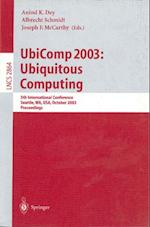 UbiComp 2003: Ubiquitous Computing