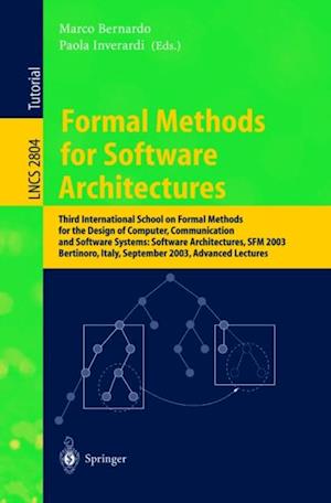 Formal Methods for Software Architectures