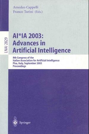 AI*IA 2003: Advances in Artificial Intelligence