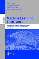 Machine Learning: ECML 2003