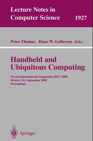 Handheld and Ubiquitous Computing