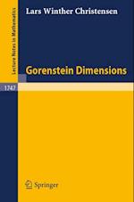 Gorenstein Dimensions