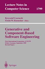 Generative and Component-Based Software Engineering