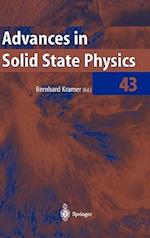 Advances in Solid State Physics