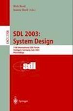 SDL 2003: System Design