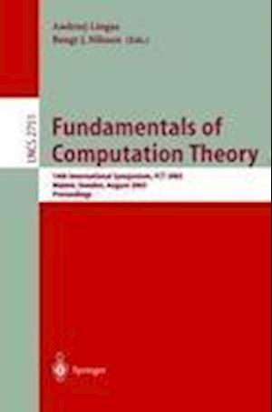 Fundamentals of Computation Theory