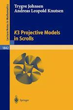 K3 Projective Models in Scrolls