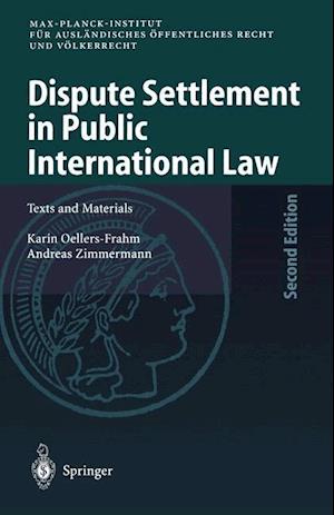 Dispute Settlement in Public International Law