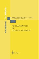 Fundamentals of Convex Analysis
