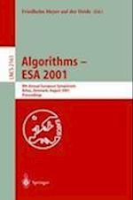 Algorithms - ESA 2001