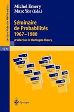 Séminaire de Probabilités 1967-1980