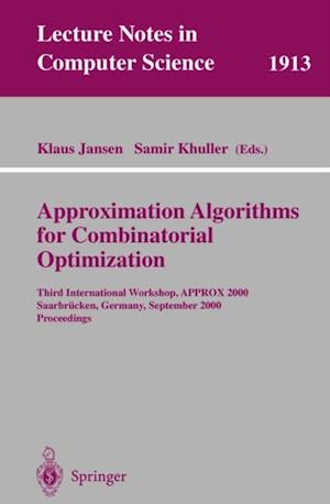 Approximation Algorithms for Combinatorial Optimization