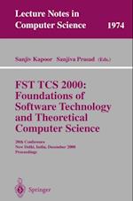 FST TCS 2000: Foundations of Software Technology and Theoretical Science