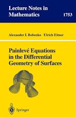 Painleve Equations in the Differential Geometry of Surfaces