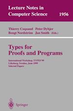 Types for Proofs and Programs