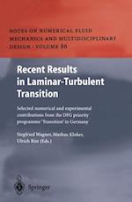 Recent Results in Laminar-Turbulent Transition