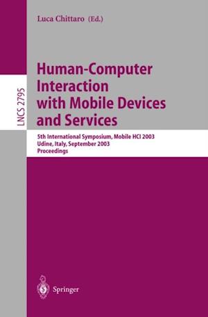 Human-Computer Interaction with Mobile Devices and Services