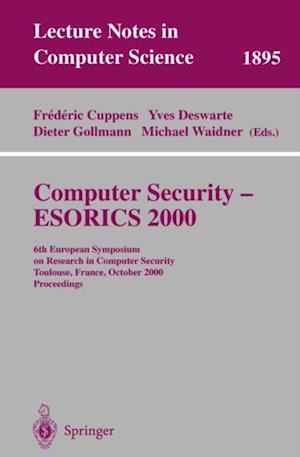 Computer Security - ESORICS 2000