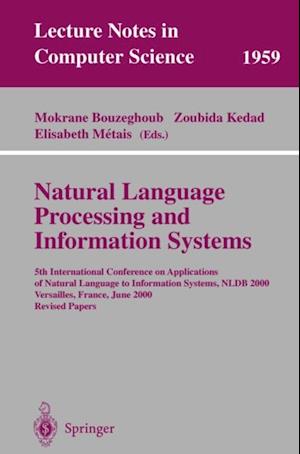 Natural Language Processing and Information Systems