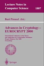 Advances in Cryptology - EUROCRYPT 2000