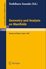 Geometry and Analysis on Manifolds