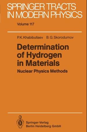 Determination of Hydrogen in Materials