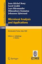 Microlocal Analysis and Applications