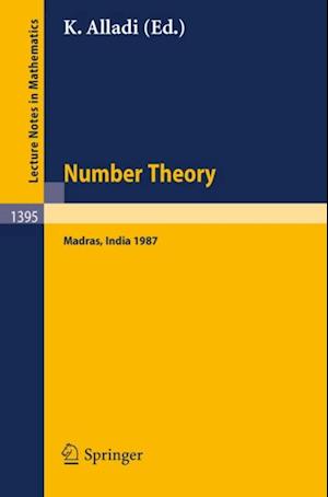 Number Theory, Madras 1987