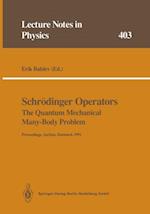 Schrodinger Operators The Quantum Mechanical Many-Body Problem