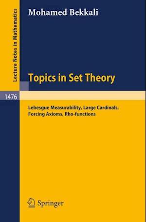 Topics in Set Theory