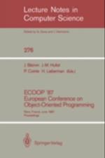 ECOOP '87. European Conference on Object-Oriented Programming