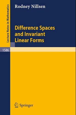 Difference Spaces and Invariant Linear Forms