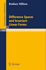 Difference Spaces and Invariant Linear Forms