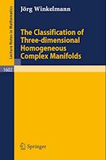 Classification of Three-dimensional Homogeneous Complex Manifolds