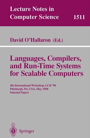 Languages, Compilers, and Run-Time Systems for Scalable Computers