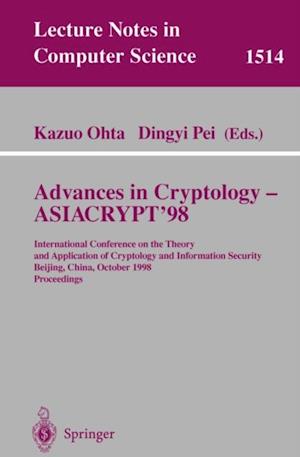 Advances in Cryptology - ASIACRYPT'98