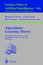 Algorithmic Learning Theory