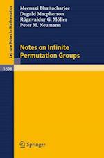 Notes on Infinite Permutation Groups