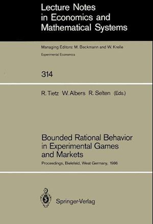 Bounded Rational Behavior in Experimental Games and Markets