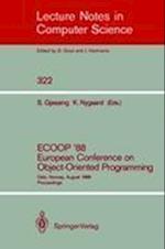 ECOOP '88 European Conference on Object-Oriented Programming