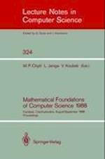 Mathematical Foundations of Computer Science 1988