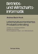 Lebenszyklusorientiertes Produktcontrolling