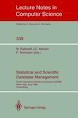 Statistical and Scientific Database Management