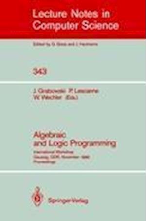 Algebraic and Logic Programming